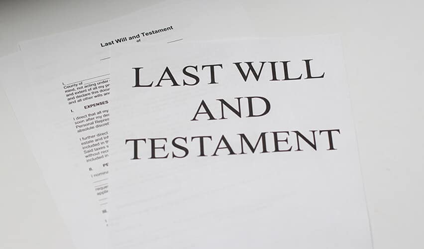 2026 Last will and testament Family Provisions